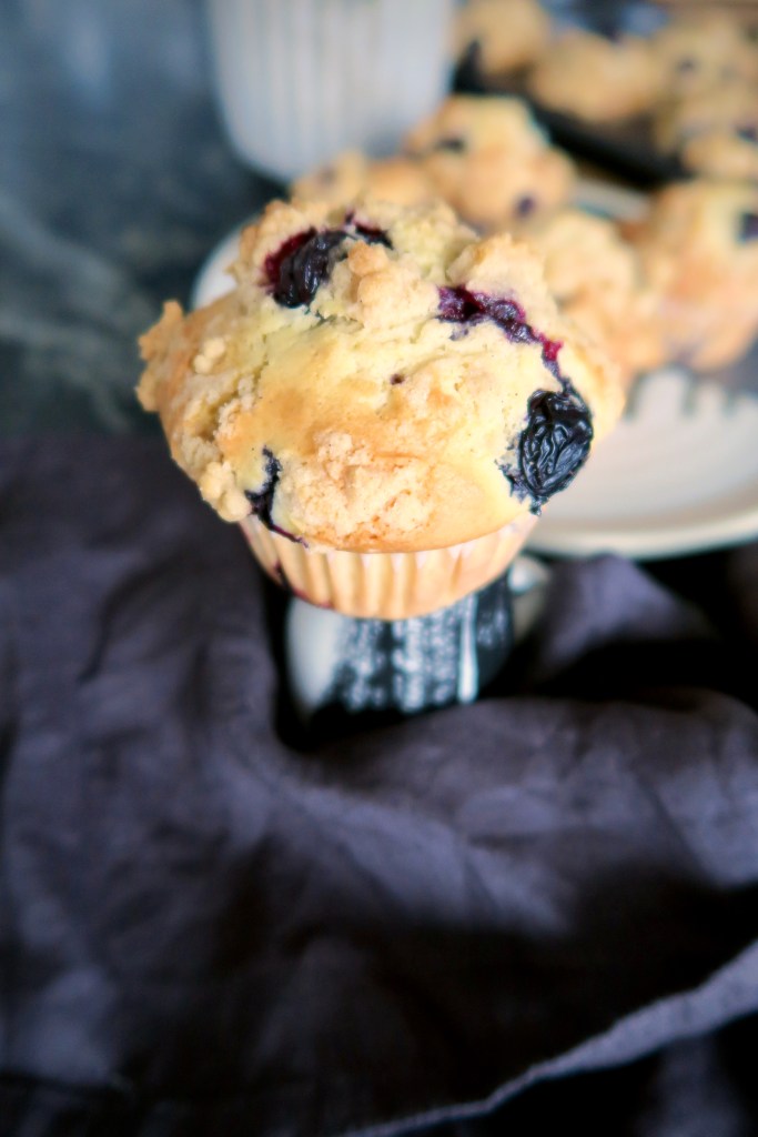 Blueberry Muffins mit Streusel - Bine kocht! Blueberry Muffins mit Streusel - Bine kocht!